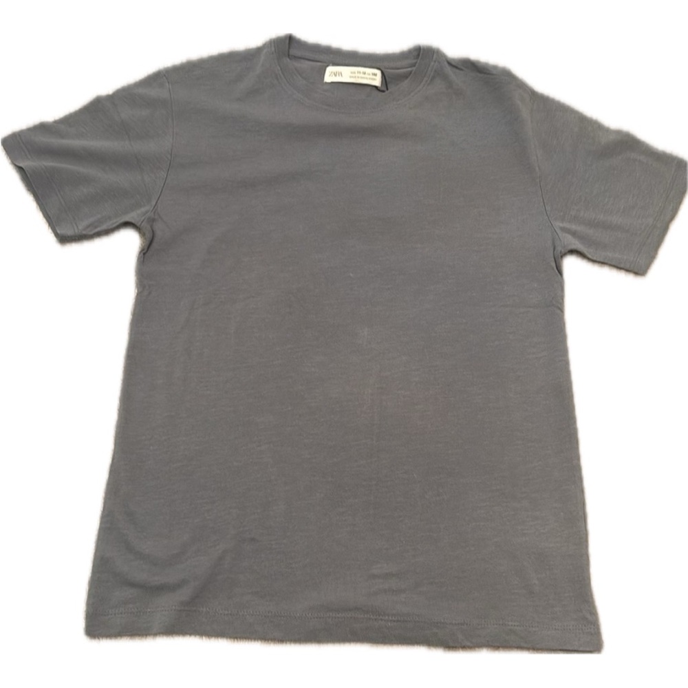 Zara Charcoal Short Sleeve Tee size 11-12 boys
